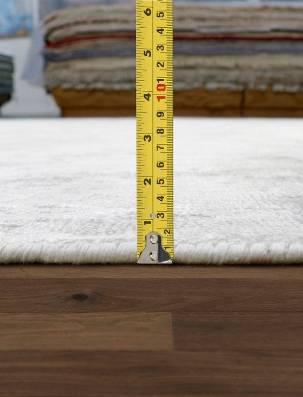 Pasargad Beverly Collection Hand-loomed Bamboo Silk Area Rug – Modern Elegance For Your Home   Pop-8009 9x12