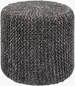 Livabliss Prado Knitted Wool Cube Pouf Artisan Crafted Footrest for Living Room or Bedroom POPF004-181816