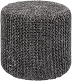 Prado POPF-004 16"H x 18"W x 18"D Pouf POPF004-181816 Livabliss Surya