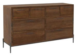 Hekman Furniture Bedford Park Tobacco Bedroom Dresser 26060 Tobacco