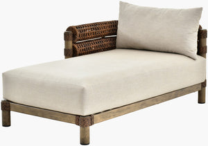 Surya Porta Artisan Hand-painted Sectional Acrylic Upholstery Foam Filled Indoor Outdoor Sofa PORT005-283969