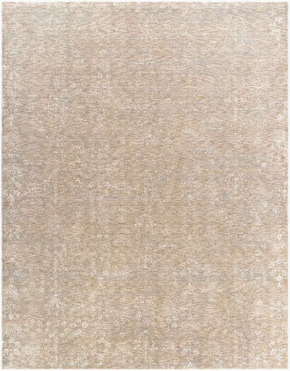 Livabliss Poet Medallion Area Rug with Knotted Fringe for Large Living or Dining Spaces Slate, Light Sl 10' x 13'11" POT2300-101311