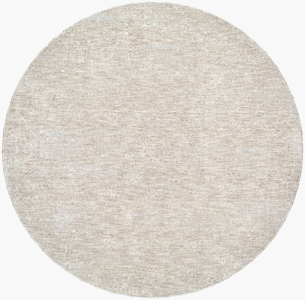Livabliss Poet Medallion Area Rug with Fringe Border Medium Pile Polyester Woven in Turkey Slate, Light Sl 12' x 15' POT2301-1215