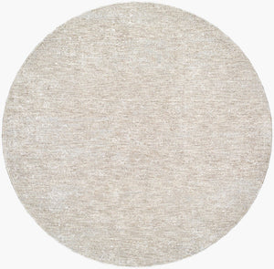 Livabliss Poet Medallion Area Rug with Fringe Border Medium Pile Polyester Woven in Turkey Slate, Light Sl 5'3" x 5'3" POT2301-53RD