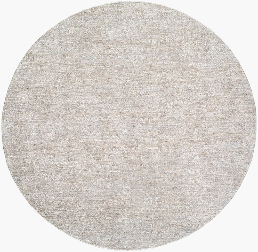 Livabliss Poet Traditional Fringe Area Rug Polyester Woven Living Dining Room Floor Accent Slate, Light Sl 12' x 15' POT2303-1215
