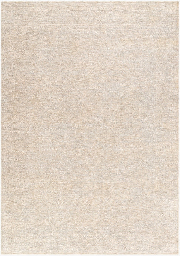 Livabliss Poet Traditional Fringe Area Rug Polyester Woven Living Dining Room Floor Accent Slate, Light Sl 12' x 15' POT2303-1215