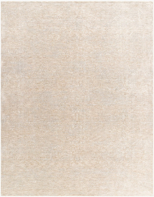 Livabliss Poet Traditional Fringe Area Rug Polyester Woven Living Dining Room Floor Accent Slate, Light Sl 7'10" x 10'2" POT2303-710102