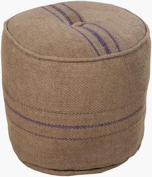 Livabliss Burlap Jute Woven Pouf Handcrafted Footrest for Bohemian Farmhouse Living Rooms POUF-13
