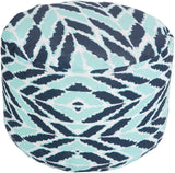 Rain POUF-262 13"H x 20"W x 20"D Pouf POUF-262 Livabliss Surya