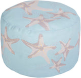 Rain POUF-266 13"H x 20"W x 20"D Pouf POUF-266 Livabliss Surya