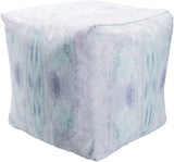 Agua POUF-1015 18"H x 18"W x 18"D Pouf POUF1015-181818 Livabliss Surya