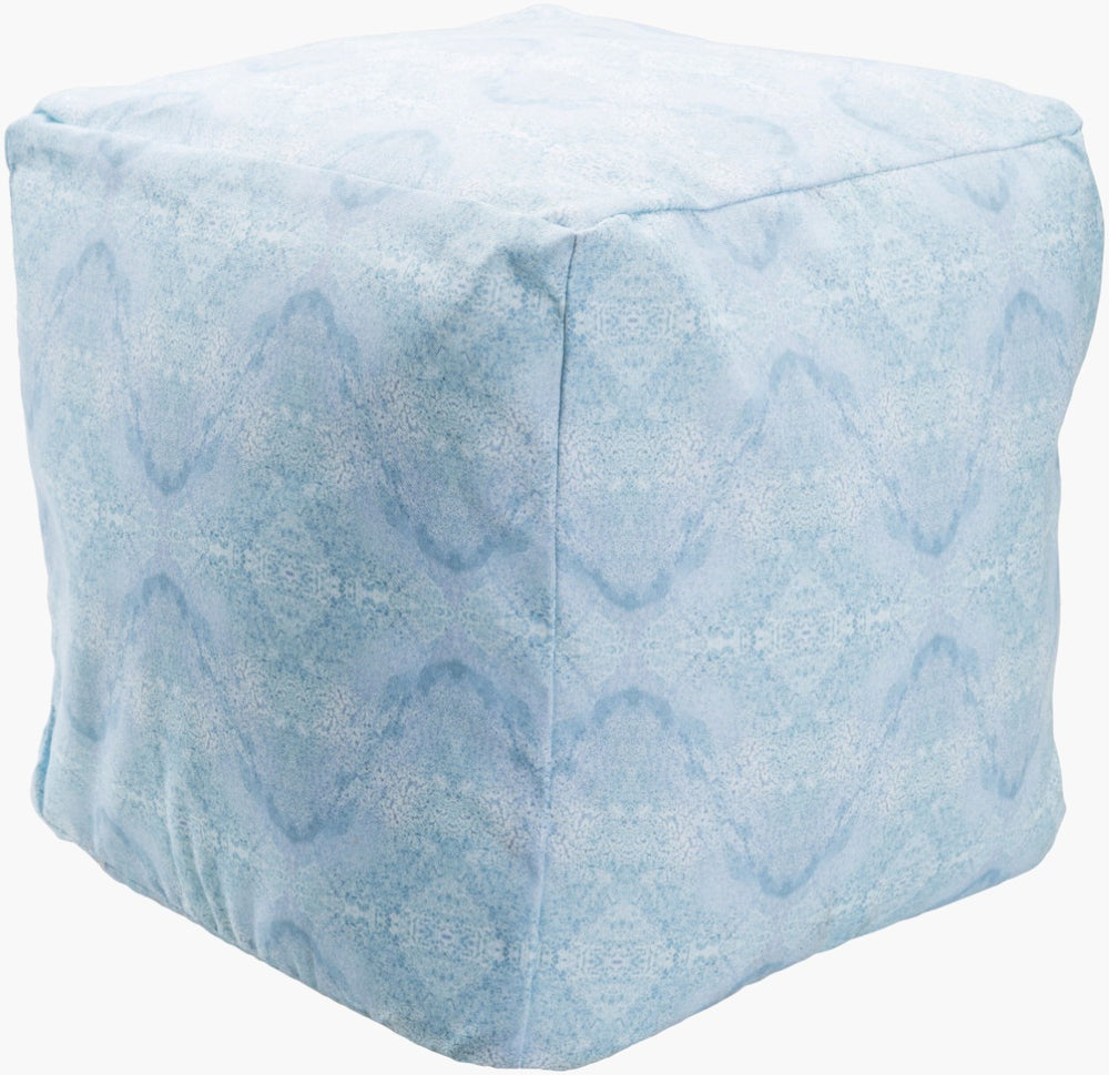 Livabliss Agua Cube Woven Polyester Pouf Footrest for Living Room Bedroom or Reading Nook POUF1038-181818