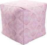 Agua POUF-1040 18"H x 18"W x 18"D Pouf POUF1040-181818 Livabliss Surya