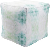 Agua POUF-1047 18"H x 18"W x 18"D Pouf POUF1047-181818 Livabliss Surya