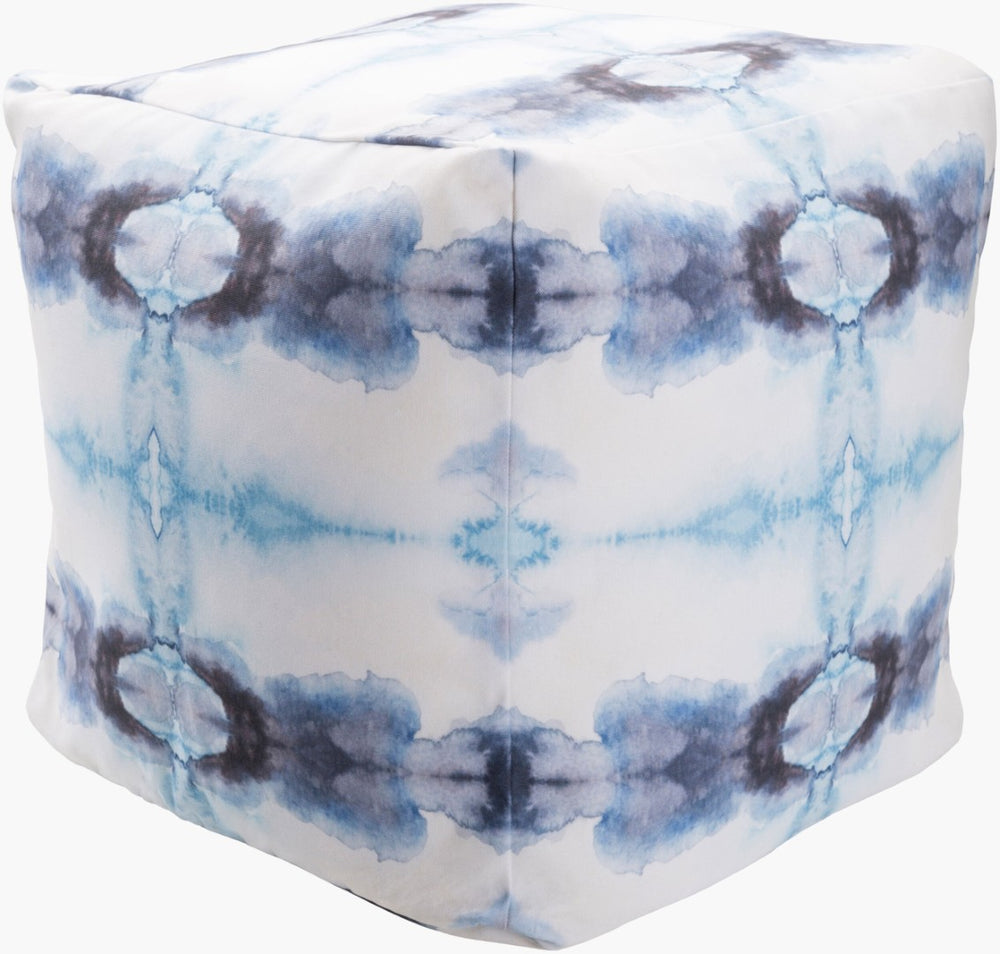Livabliss Agua Woven Cube Pouf Handcrafted Polyester Footrest for Living Room or Bedroom POUF1051-181818