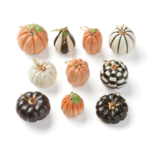 Lenox Mini Pumpkin 10-Piece Ornament Set Multi, NO COLOR PORCELAIN 889140