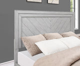 English Elm Steve Silver - Montana - Queen Bed - Gray