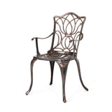 Christopher Knight Home® - Noble House - - Tucson Dining Chair, Black Copper (Set Of 2)