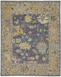 Feizy Rugs Karina Wool Hand Knotted Bohemian & Eclectic Rug Gold/Blue/Purple 12' x 15'