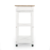 Christopher Knight Home® - Noble House - Dade Kitchen Cart with Wheels