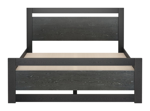 Zuo Modern Repos Queen Bed - Elevate Your Space With Chic Design And Premium Mdf For Modern Interiors Black Mdf,Plywood 110640-zuo-modern