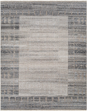 Surya Pompei Handmade 2' X 3' Southwestern Rustic Rug - Elegant Design, Durable & Eco-friendly! Cream Recycled Pet Yarn Ppi2300-576