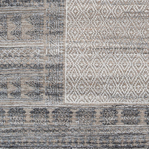 Surya Pompei Handmade 2' X 3' Southwestern Rustic Rug - Elegant Design, Durable & Eco-friendly! Cream Recycled Pet Yarn Ppi2300-576