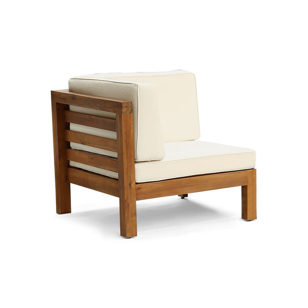 English Elm Oana Upholstered Accent Arm Chair Compact Square Frame for Living Room or Bedroom 64498.00BGE