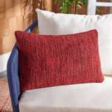 Safavieh Soleil Solid Pillow Marine Red PPL112J-1220-SET2