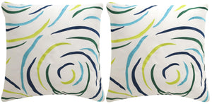 Safavieh Lollypop Pillow Breezy Blue PPL202B-2020-SET2