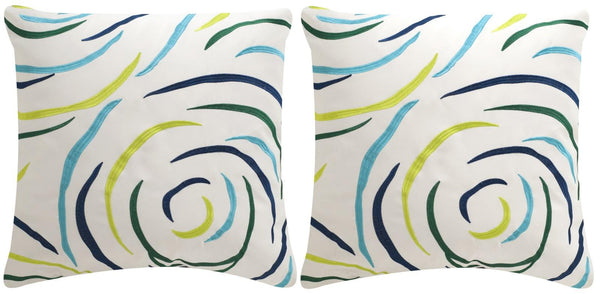 Safavieh Lollypop Pillow Breezy Blue PPL202B-2020-SET2