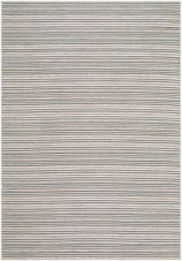Livabliss Patio Plus Flatweave Polypropylene Outdoor Rug Woven in Turkey for Coastal Decks Taupe, Charcoal 9' x 12' PPS2301-912