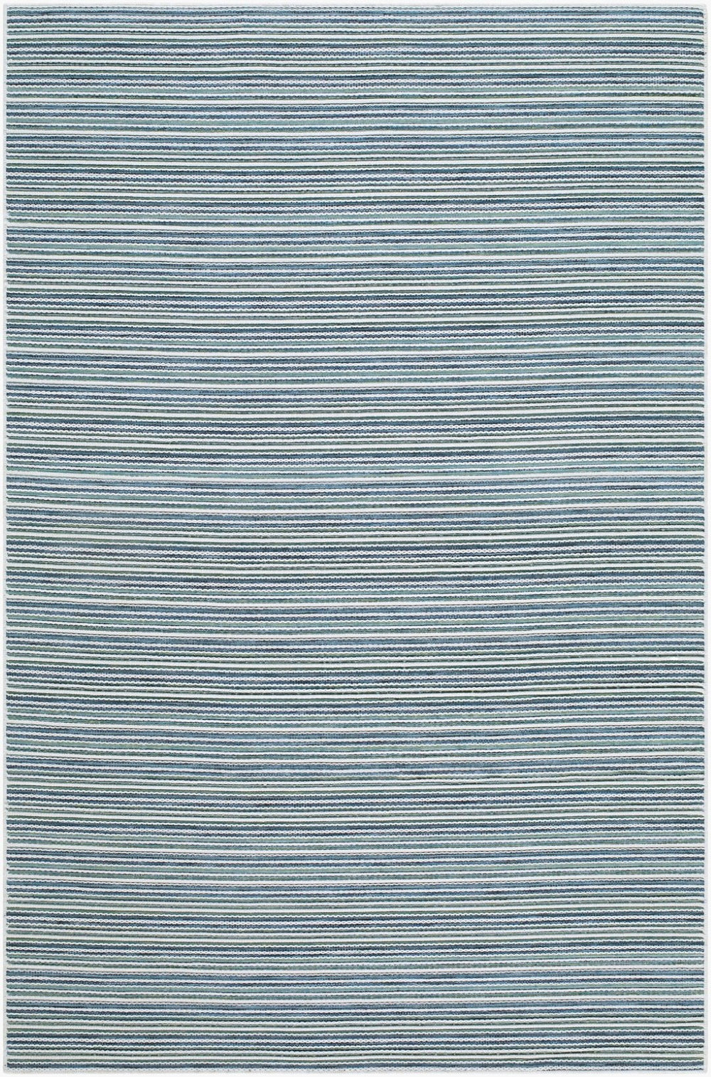 Livabliss Patio Plus Polypropylene Outdoor Rug Flat Weave Coastal Turkish Machine Woven Slate Gray, Pow 7'10" x 10' PPS2302-71010