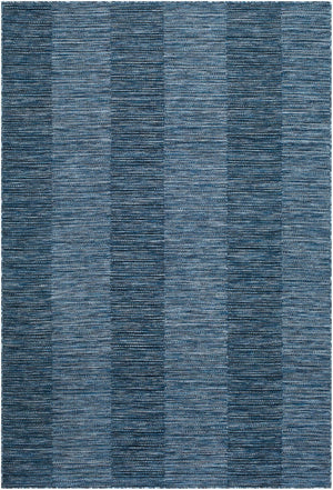 Livabliss Patio Plus Coastal Flatweave Polypropylene Outdoor Rug Turkey Woven Uv Resistant Denim, Slate 7'10" x 10' PPS2303-71010