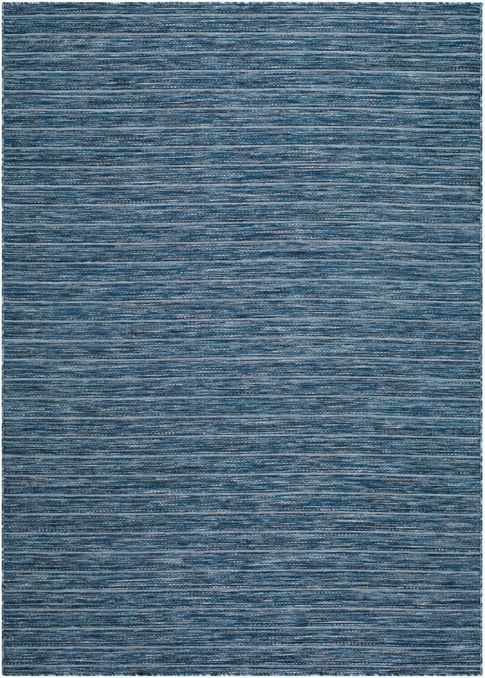 Livabliss Patio Plus Flatweave Polypropylene Outdoor Rug Coastal Traditional Uv Resistant Denim Blue, Sla 9' x 12' PPS2309-912