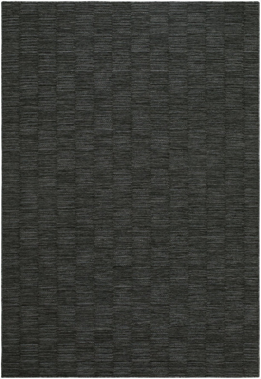 Livabliss Patio Plus Flatweave Polypropylene Outdoor Rug Turkish Coastal Style for Porch or Sunroom Charcoal, Slate 10' x 13' PPS2311-1013