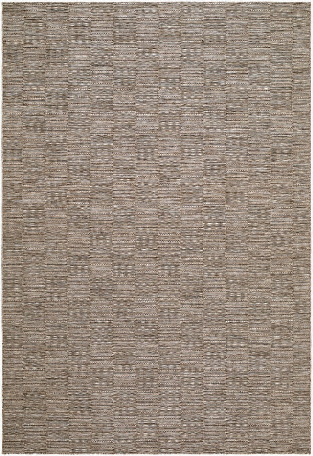 Livabliss Patio Plus Flatweave Polypropylene Rug Woven in Turkey for Indoor Outdoor Living Taupe, Sandston 7'10" x 10' PPS2313-71010