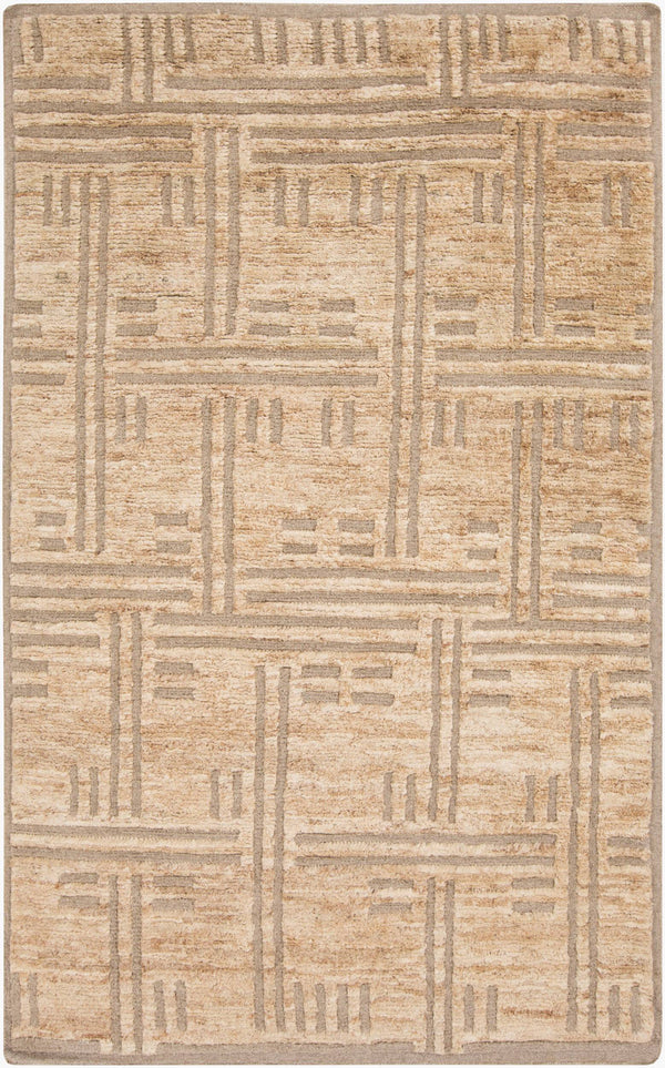 Surya Papyrus Handmade 2' X 3' Wool And Jute Rug – Luxurious Texture, Durable, And Perfect For Your Home! Brown Wool,Jute Ppy4902-3353
