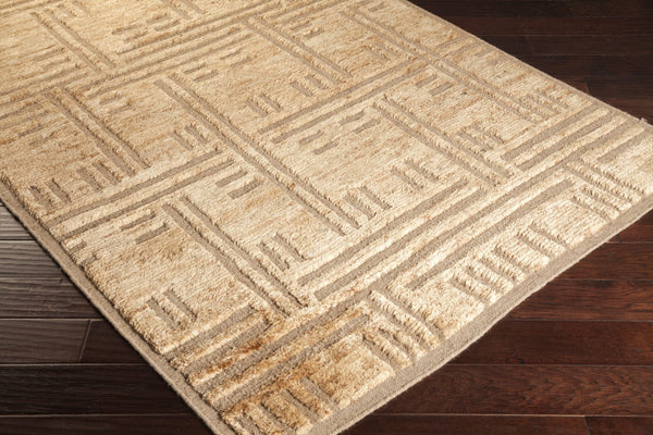 Surya Papyrus Handmade 2' X 3' Wool And Jute Rug – Luxurious Texture, Durable, And Perfect For Your Home! Brown Wool,Jute Ppy4902-3353