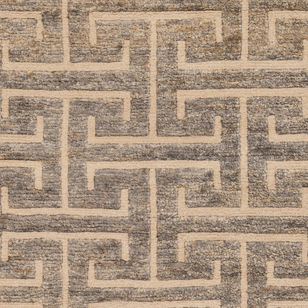 Surya Papyrus Handmade 2' X 3' Wool And Jute Rug – Luxurious Texture, Durable, And Perfect For Your Home! Pale Blue Wool,Jute Ppy4907-23