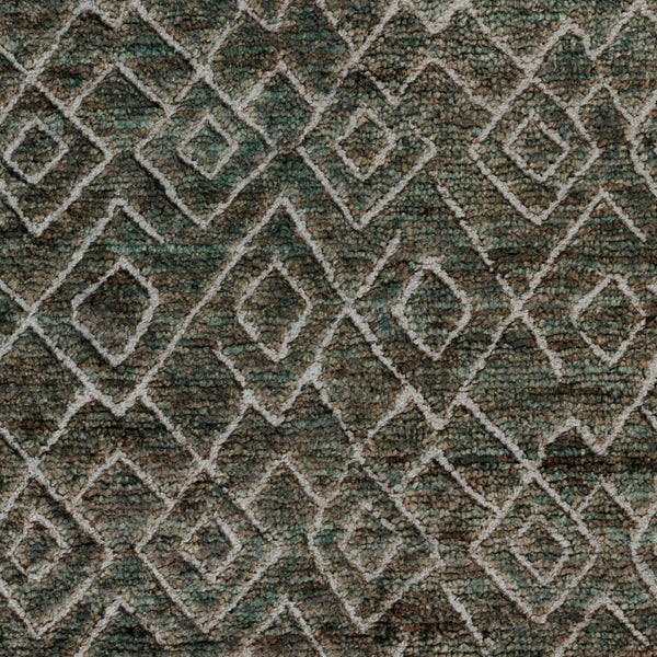 Surya Papyrus Handmade 2' X 3' Wool And Jute Rug – Luxurious Texture, Durable, And Perfect For Your Home! Dark Green Jute,Wool Ppy4909-23