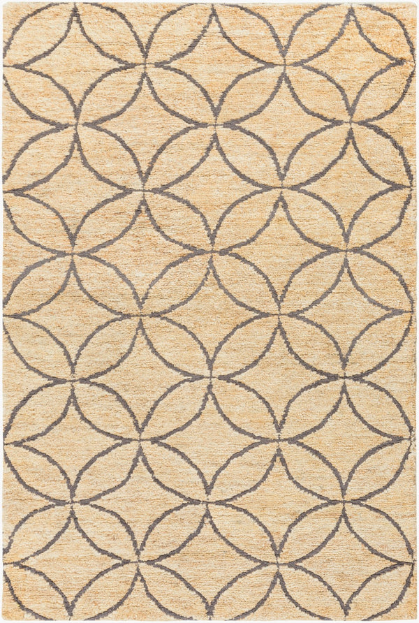 Surya Papyrus Handmade 2' X 3' Wool And Jute Rug – Luxurious Texture, Durable, And Perfect For Your Home! Gray Wool,Jute Ppy4910-3353