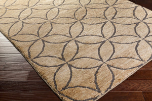 Surya Papyrus Handmade 2' X 3' Wool And Jute Rug – Luxurious Texture, Durable, And Perfect For Your Home! Gray Wool,Jute Ppy4910-3353