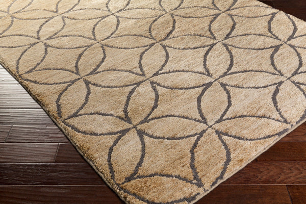 Surya Papyrus Handmade 2' X 3' Wool And Jute Rug – Luxurious Texture, Durable, And Perfect For Your Home! Gray Wool,Jute Ppy4910-3353