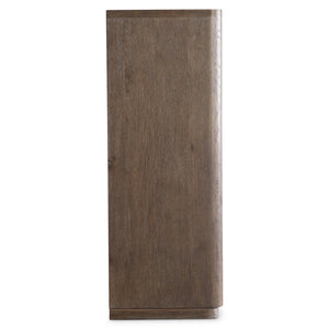 Bernhardt Bernhardt Outline Tall Drawer Chest Reimagined: 5-Drawer Wire-Brushed Oak With Soft-Close Slides, Cassel Finish, Textured Atra Pulls 360146