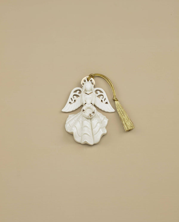 Lenox 2024 Angel of The Sea Ornament Ivory, NO COLOR PORCELAIN 895989