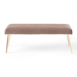 Christopher Knight Home® - Noble House - Capernaum Patterned Faux Fur Bench