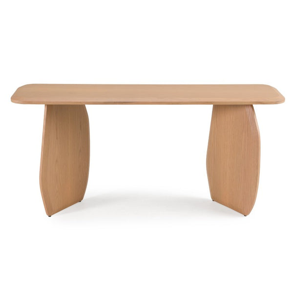 VIG Furniture Prado White Oak Console Table — Modern 63" Slim Entry & Sofa-Back Table, Durable Veneer Finish VGOD-LZ-403CN