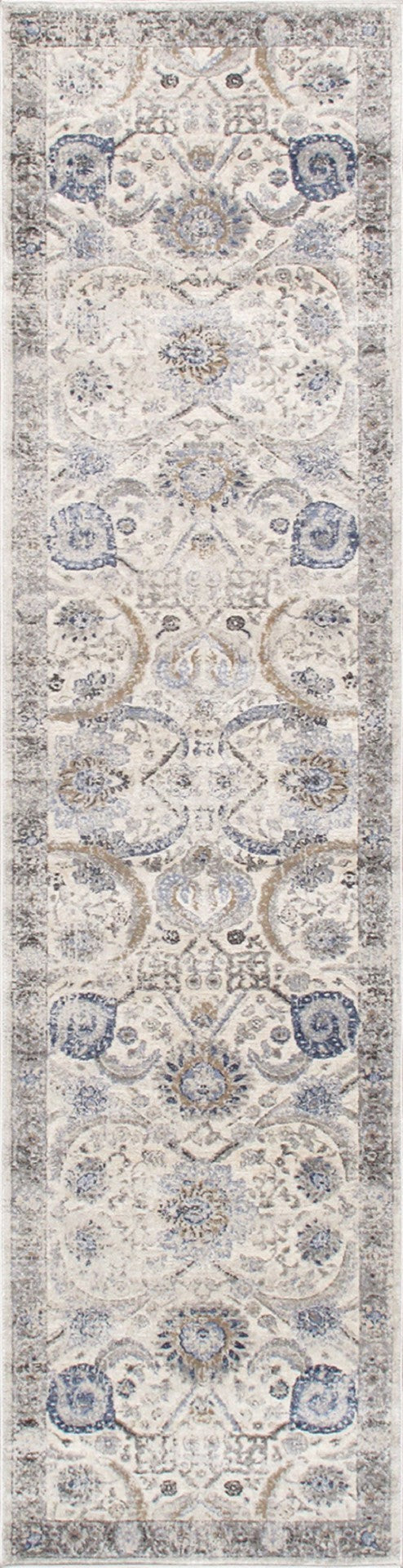 Pasargad Home Amadeus Design Power Loomed Runner Rug – Luxurious, Durable, And Stylish For Any Room   Prc-1021ib 2.06x8