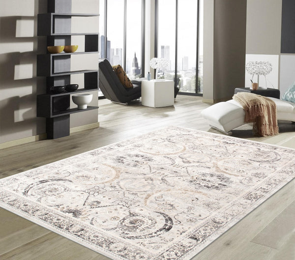Pasargad Home Amadeus Design Power Loomed Runner Rug – Luxurious, Durable, And Stylish For Any Room   Prc-1021is 5x7